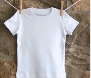 夏装新款流行童装短袖空白女童男童圆领纯棉纯白色T恤宝宝打底衫