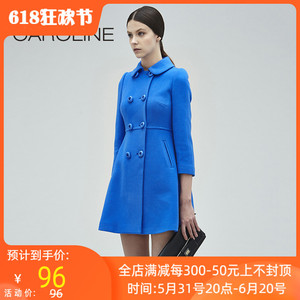 【清仓】卡洛琳女大衣14冬季专柜正品G6602701-3980
