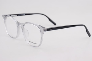 万宝龙最新款 MB0153O 休闲板材方圆框胶架 亚洲版男女近视眼镜架