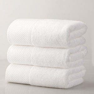 五星级酒店毛巾宾馆美容院专用纯棉成人洗脸家用白色加厚男女吸水