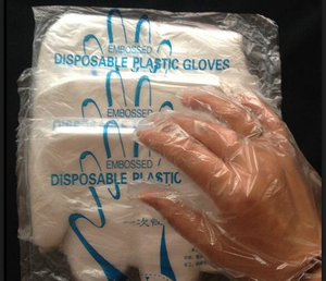 一次性餐饮美发手膜食品吃龙虾用塑料手套定做塑料熟食袋可印LOGO