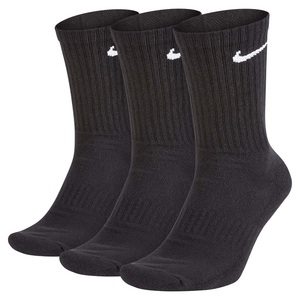 Nike耐克运动袜子男袜女袜2024春季新款三双装中长筒训练袜SX7664