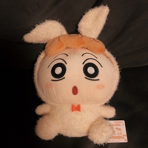 日本正版绝版蜡笔小新小葵妮妮兔子变装毛绒公仔玩偶娃娃