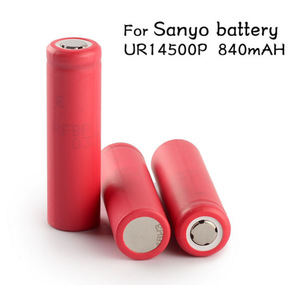 进口 三洋sanyo UR14500P 840mAh 可充电锂电池 5号AA锂电池