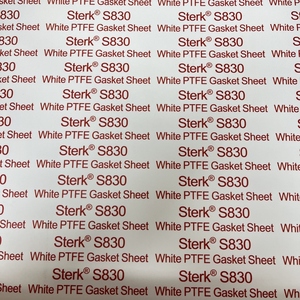 Sterk S830改性四氟板填充硫酸钡PTFE+barium sulfate RPTFE强碱