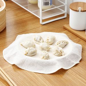 蒸饺子垫子蒸笼垫纱布不沾笼屉布纸食品家用耐高温加厚圆形油纸