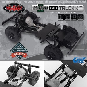 RC4WD G2硬壳1/10 D90路虎卫士车架套件遥控车攀爬车RC模型车 KIT