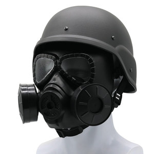 M04防毒面具仿真装备吃鸡cos全脸面罩游戏战术装备头盔道具模型