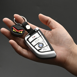 意大利Alcantara小怪兽挂件适用于宝马大众凯迪拉克汽车钥匙扣链