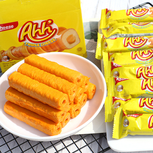 印尼进口零食品丽芝士nabati雅嘉奶酪味芝士玉米棒整盒装20根160g