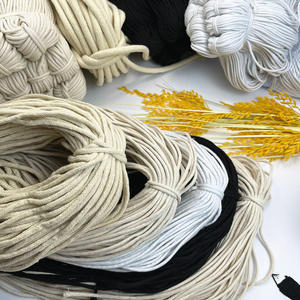 厂家实芯包芯棉绳棉线绳子被套口袋开线嵌绳粗细圆抽拉捆绑编织绳