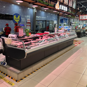 冷鲜肉展示柜风冷直冷生鲜冷藏柜商用超市保鲜冷柜熟食牛羊肉冰柜