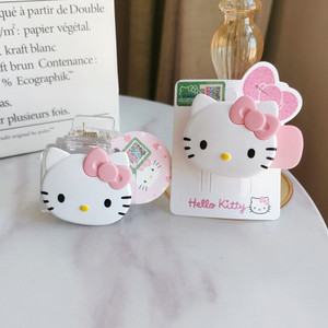 日系可爱正品HelloKitty抓夹甜美刘海夹后脑勺夹子少女kt猫发饰品