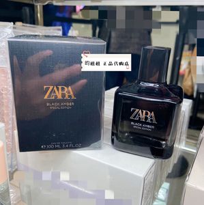 ZARA BLACK AMBER飒拉黑色琥珀特别版淡香水100ml 正品现货