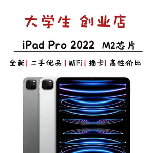 Apple/苹果iPad Pro 2022款11寸12.9平板电脑插卡/二手/官换