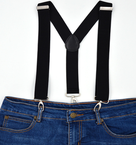 挂钩3.5背带Y型弹力可调吊带合金属勾子牛仔西裤通用加长品质耐用