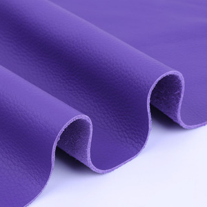 紫色牛皮沙发皮料头层整张真皮座椅床头桌垫家具翻新皮革加厚面料