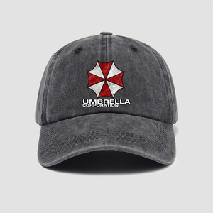 安布雷拉标志生化危机保护伞公司帽子棒球帽男女新品鸭舌帽遮阳帽