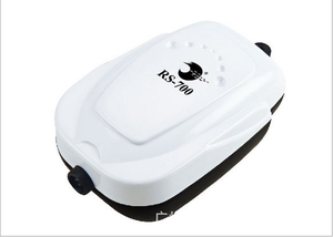 日胜RS-600鱼缸氧气泵水族静音增氧泵养鱼增氧机小型充氧泵制氧机
