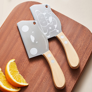 迷你小菜刀儿童刀具不锈钢水果厨房家用专用宝宝婴儿辅食切菜小刀