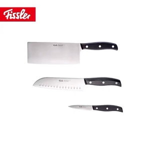 fissler/菲仕乐银泰专柜精致系列刀具三件套EM-FS-KN0003中式菜刀