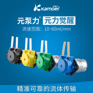 卡默尔蠕动泵12v泵水泵配件自吸泵循环泵24伏电机实验室NKP抽水泵