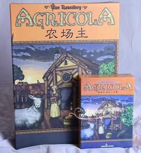 农场主桌游Agricola农家乐加扩展经营类单人可玩经典聚会游戏卡牌