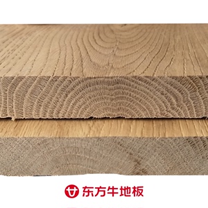 墨雅澜东方牛橡木栎木纯实木地板18mm原木地热地暖家用卧室灰色系