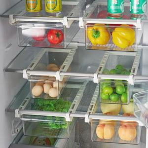 冰箱收纳盒抽冻屉悬式篮内挂部53722挂保鲜冷鸡蛋盒厨房用架托置