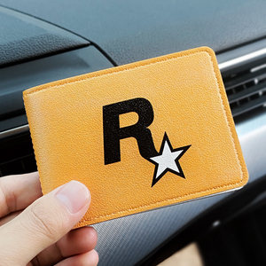 R星驾驶证保护套个性机动车行驶证皮套网红证件卡套驾照夹行车本