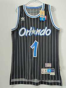 美版NBA 奥兰多魔术队 便士哈德威 三叶草 蓝暗星复古球衣 正品