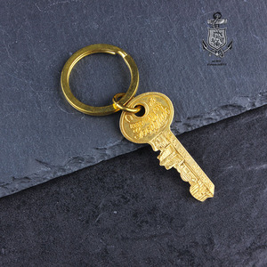 纯铜1933芝加哥钥匙世博会纪念黄铜幸运钥匙钥匙扣挂件阿美咔叽