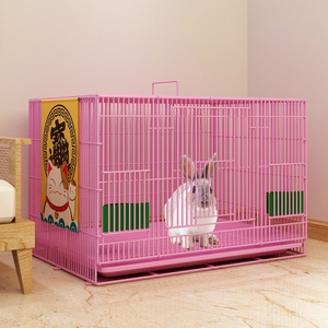 兔笼特大号小兔子笼子笼自动清粪仓荷兰猪豚鼠宠物兔窝屋室内家用