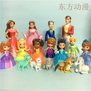 正版散货小公主苏菲亚玩具娃娃关节可动 人偶公仔玩偶模型摆件