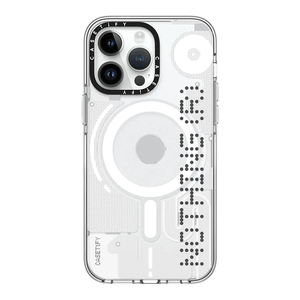 CASETiFY Nothing联名Case 4 小众透明未来感潮牌适用苹果iPhone15 ProMax/14Pro/13/12/ Pro/Plus磁吸手机壳
