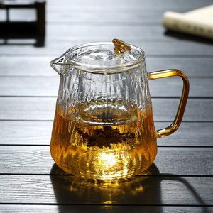 玻璃茶壶耐高温茶水分离泡茶水壶过滤耐热茶具套装家用单壶泡茶壶