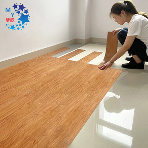 pvc地板革 自粘地板贴家用塑胶加厚耐磨防水地革地板贴纸家用卧室