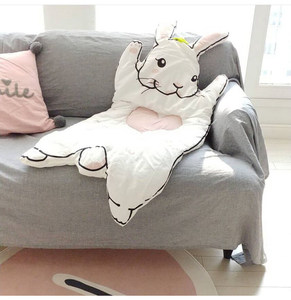 ins熊兔卡通动物造型可爱加厚拍照宝宝躺垫婴幼儿童房床爬行垫