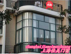 上海新款佳美门窗定制凤铝789铝合金隔音隔热双层中空玻璃封阳台