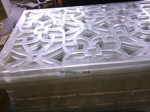 亚克力、雪弗板PVC镂空雕花 亚克力板材任意切割 雕刻机板材雕刻