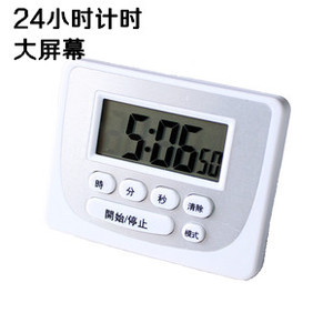 电子定时器 闹钟时钟大屏幕计时提醒器 可站立蜂鸣器附磁铁BK-333