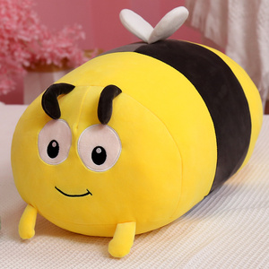 小蜜蜂公仔可爱七星瓢虫毛绒玩具小甲虫玩偶睡觉抱枕儿童生日礼物