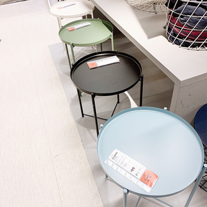 IKEA宜家国内代购格拉登托盘桌茶几边桌欧式简约咖啡馆阳台小桌子