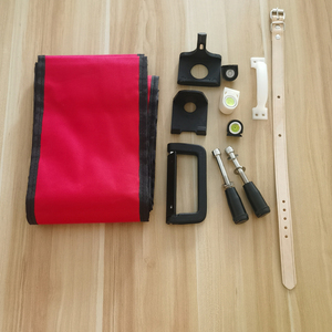 木制红黑水准尺配件铟钢条码尺气泡皮带把手螺丝袋子塑料扣板维修