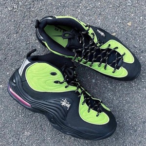 代购Nike Air Max Penny 2 x Stussy 哈达威复古气垫减震篮球鞋