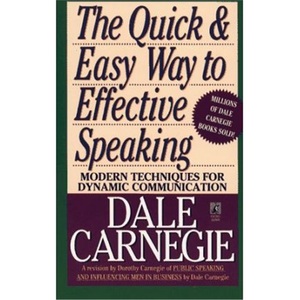 语言的突破 英文原版 The Quick and Easy Way to Effective Speaking 卡耐基演讲指南 提高表达能力 小巧便携 进口书 平装