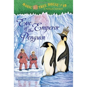 神奇树屋 英文原版 Magic Tree House#40: Eve of the Emperor Penguin Merlin Mission 梅林的任务 中小学生课外读物桥梁章节书