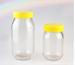 酱菜玻璃瓶 蜂蜜包装密封罐果酱菜瓶子透明酱菜瓶 燕窝罐头瓶带盖