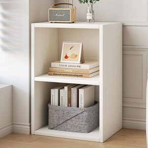 床头柜书架一体小柜子收纳储物柜床边夹缝窄柜家用书柜床头置物架
