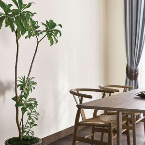 日本进口2022新款壁纸现代简约织物乳白浅灰丽彩墙纸客厅卧室满铺